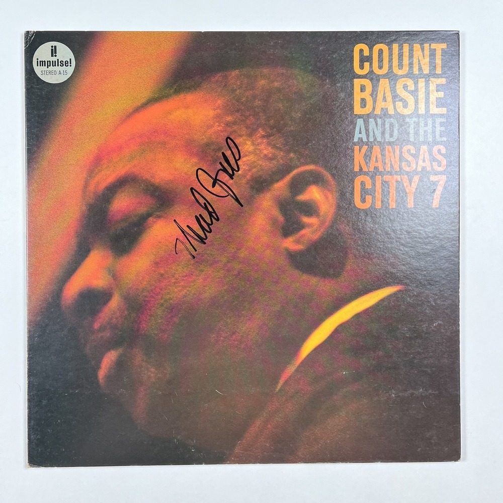 Thad Jones and Eric Dixon Signed - Count Basie & Kansas City 7 Japan Press LP
